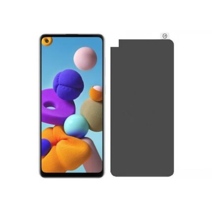 Privacy Screen Protector Compatible for Samsung Galaxy A21s - Matte Finish