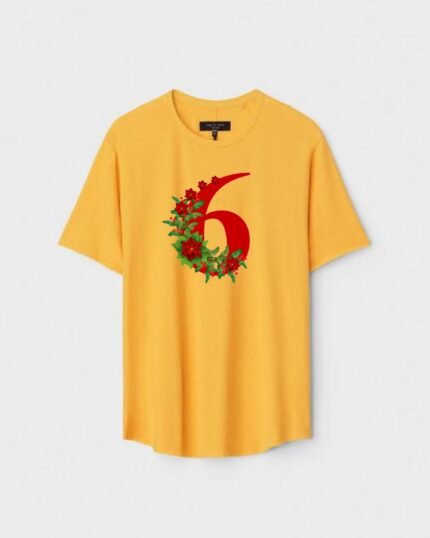 Unisex Designer Premium Quality Printed T-Shirt For Boys And Girls :: Cloth type : Cotton - Colour :: Yellow