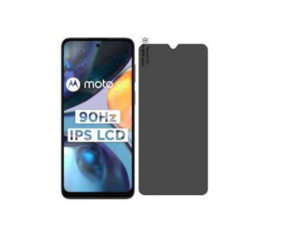 Privacy Screen Protector Compatible for Motorola G22 - Matte Finish