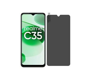 Privacy Screen Protector Compatible for Realme C35 - Matte Finish